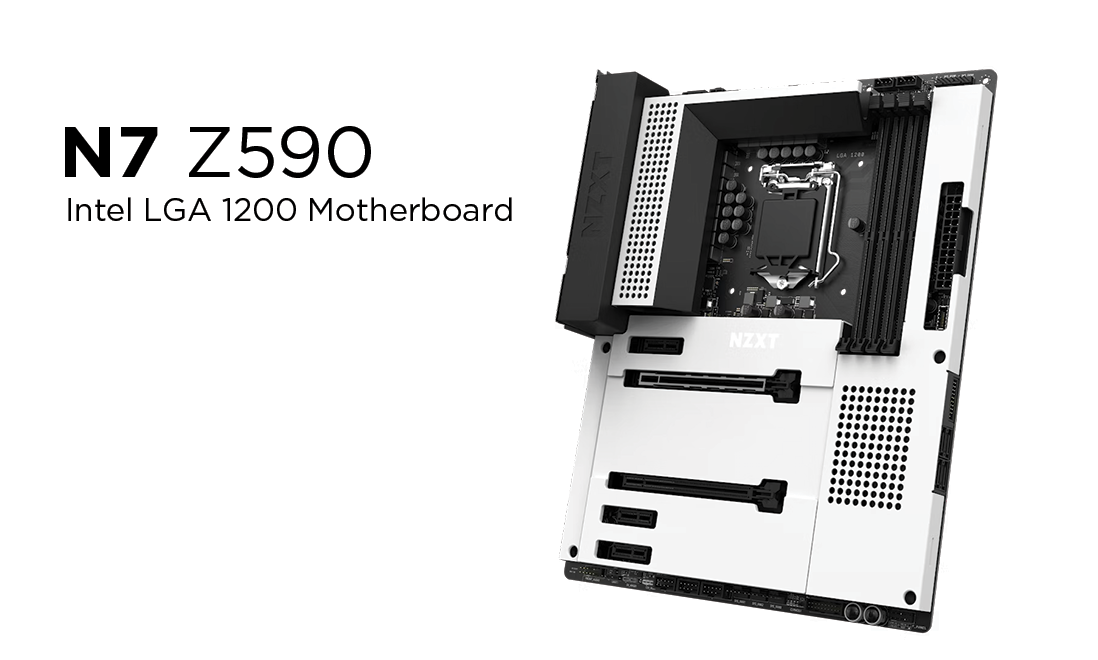 u*a様 NZXT N7 Z590 Intel Z590チップセット搭載 ホワイ