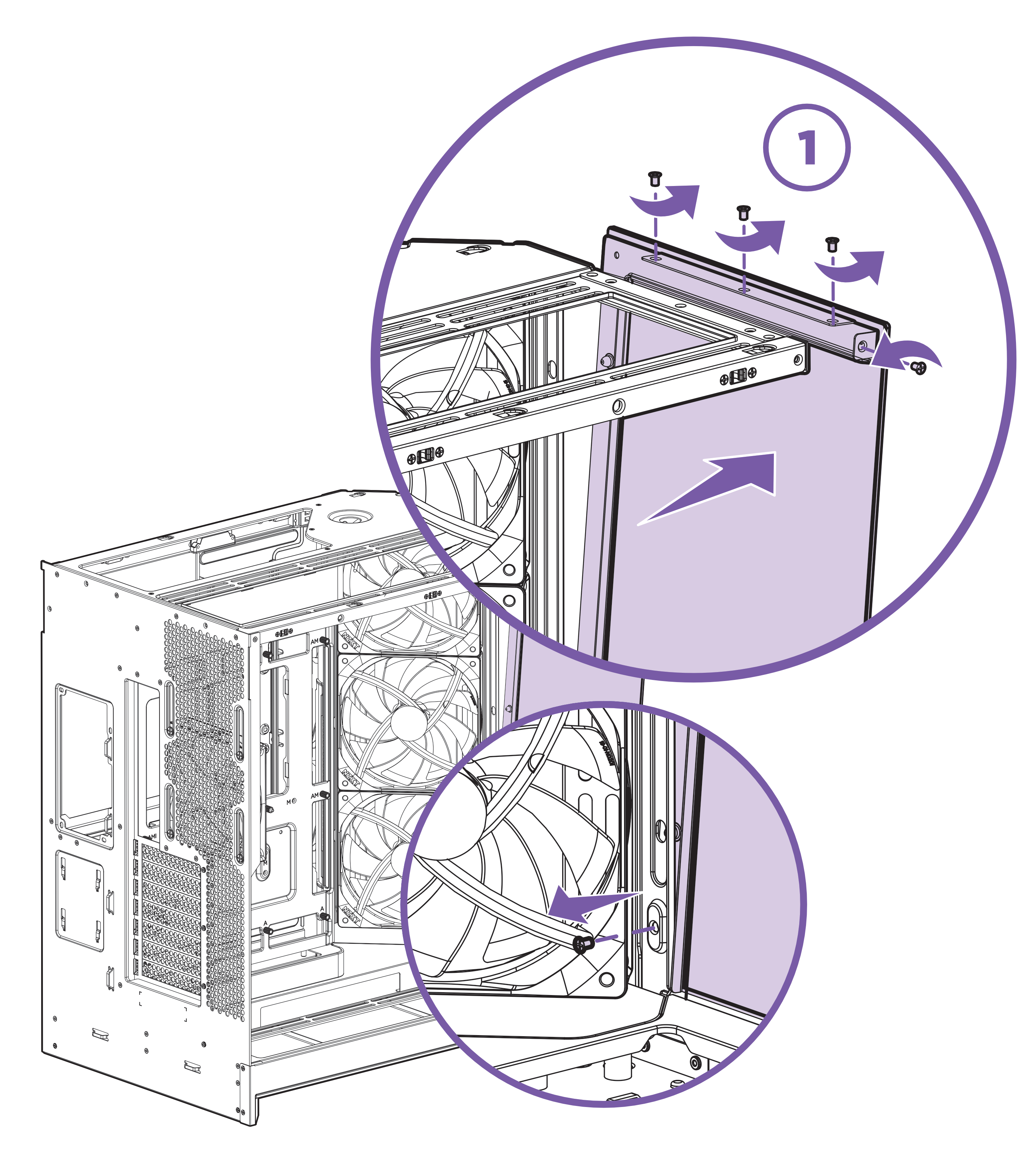 H9 Flow（2025）でのフロントI/Oモジュールの交換方法 – NZXT Support