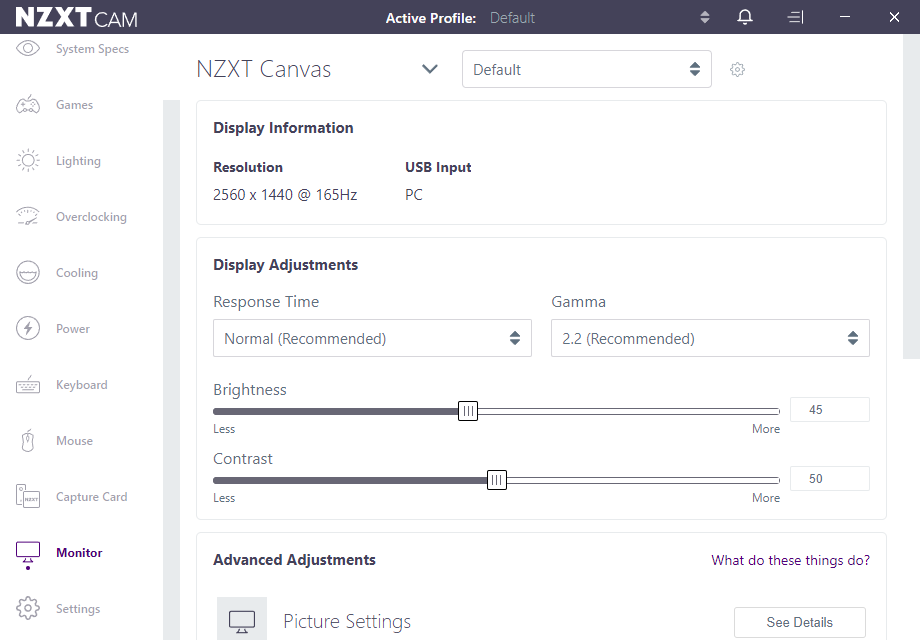 Using NZXT CAM with an NZXT Canvas Monitor – NZXT Support Center